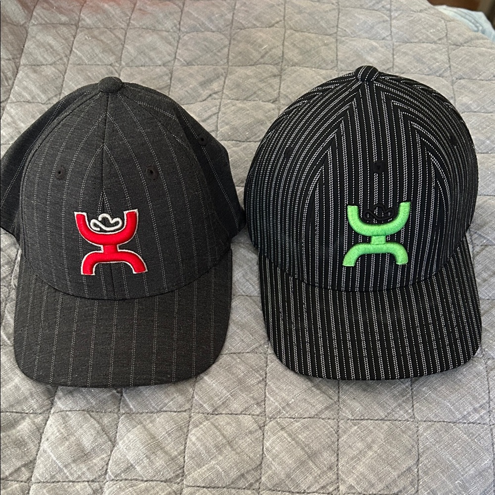Hooey Striped Youth Caps (set of 2 Hats)